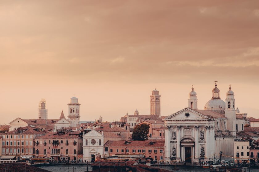 a view of a city from across the water